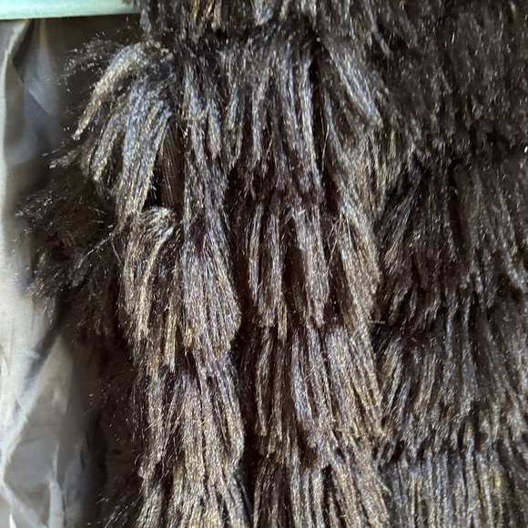 S/M Black Faux Fur Jacket - Picture 2 of 3